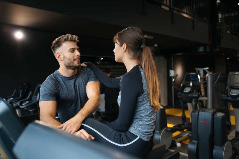 rimorchiare in palestra